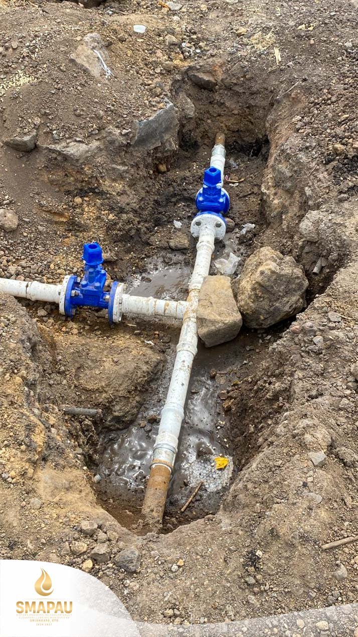 Ampliación de la red de agua potable en la comunidad El Aguacate