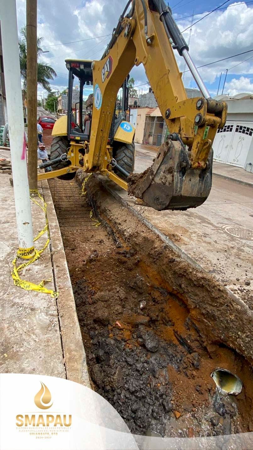 Construcción de nueva boca de tormenta en la calle Misión de San Antonio, las Misiones