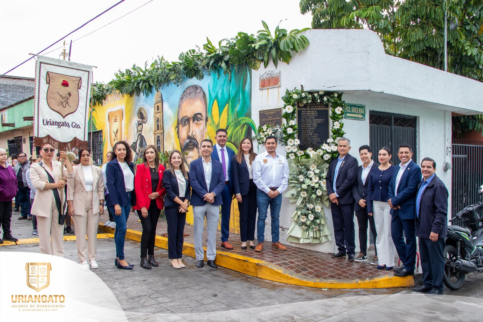 Ofrenda En honor a los defensores de Uriangato, Barrio de la Loma