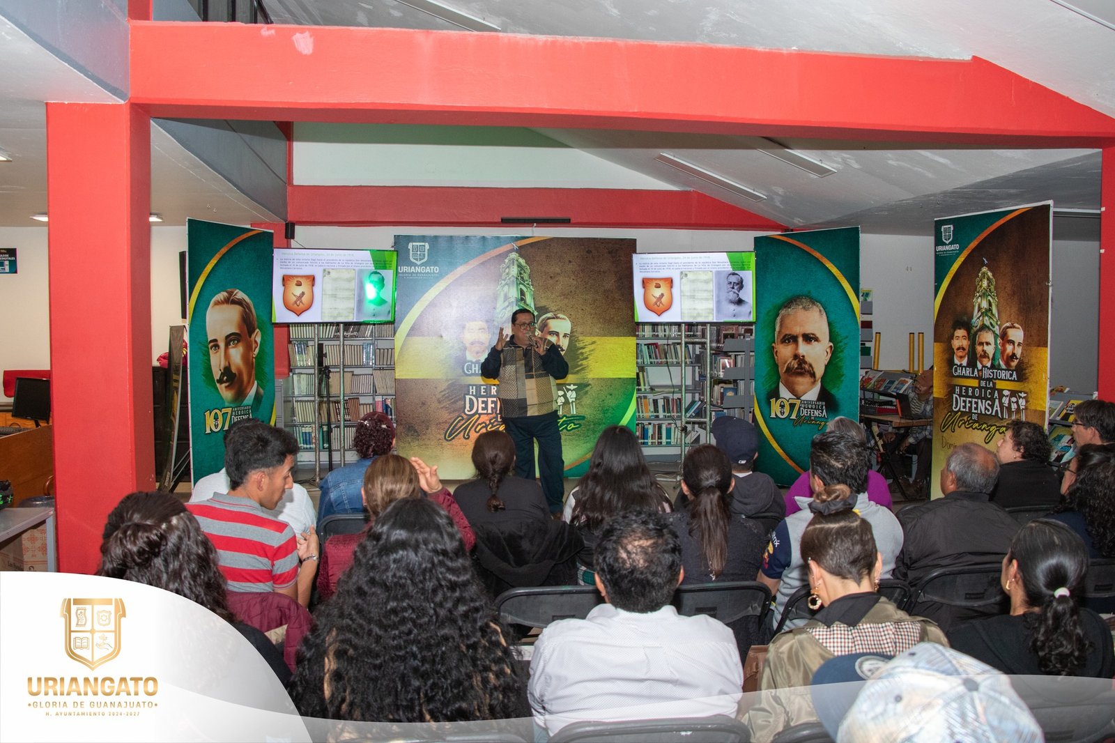 Charla Histórica "hay que pollitos tiene Uriangato"
