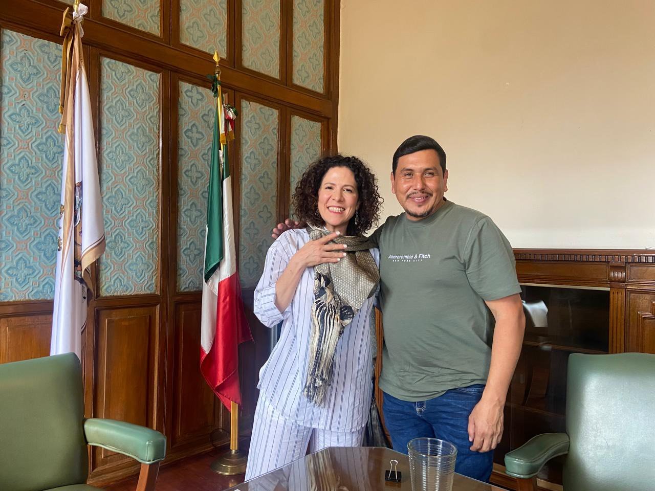 Reunión con la Maestra Lizeth Galván Cortés titular de la Secretaría de Cultura Guanajuato