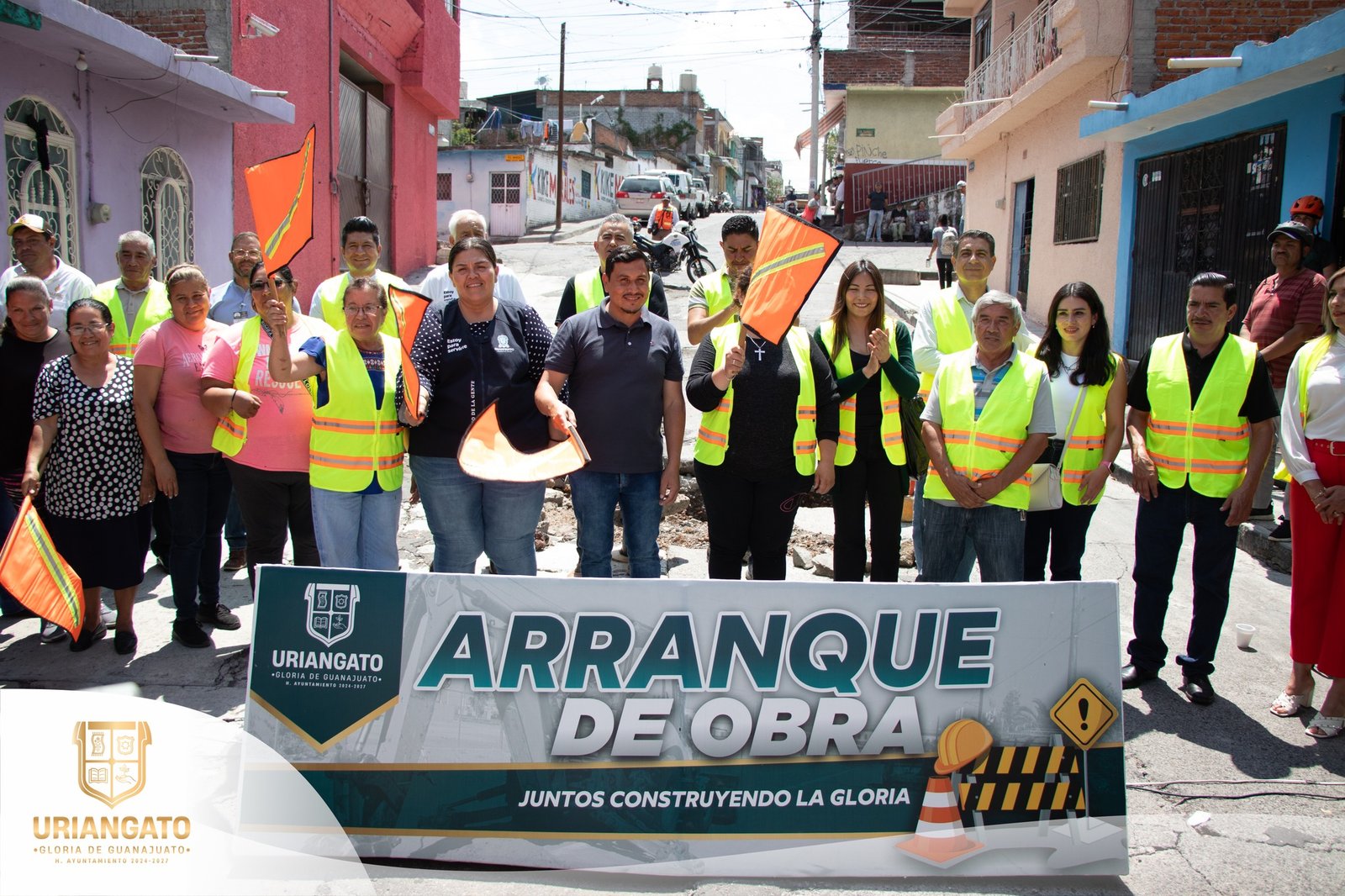 Arranque de obra en la calle Dalia