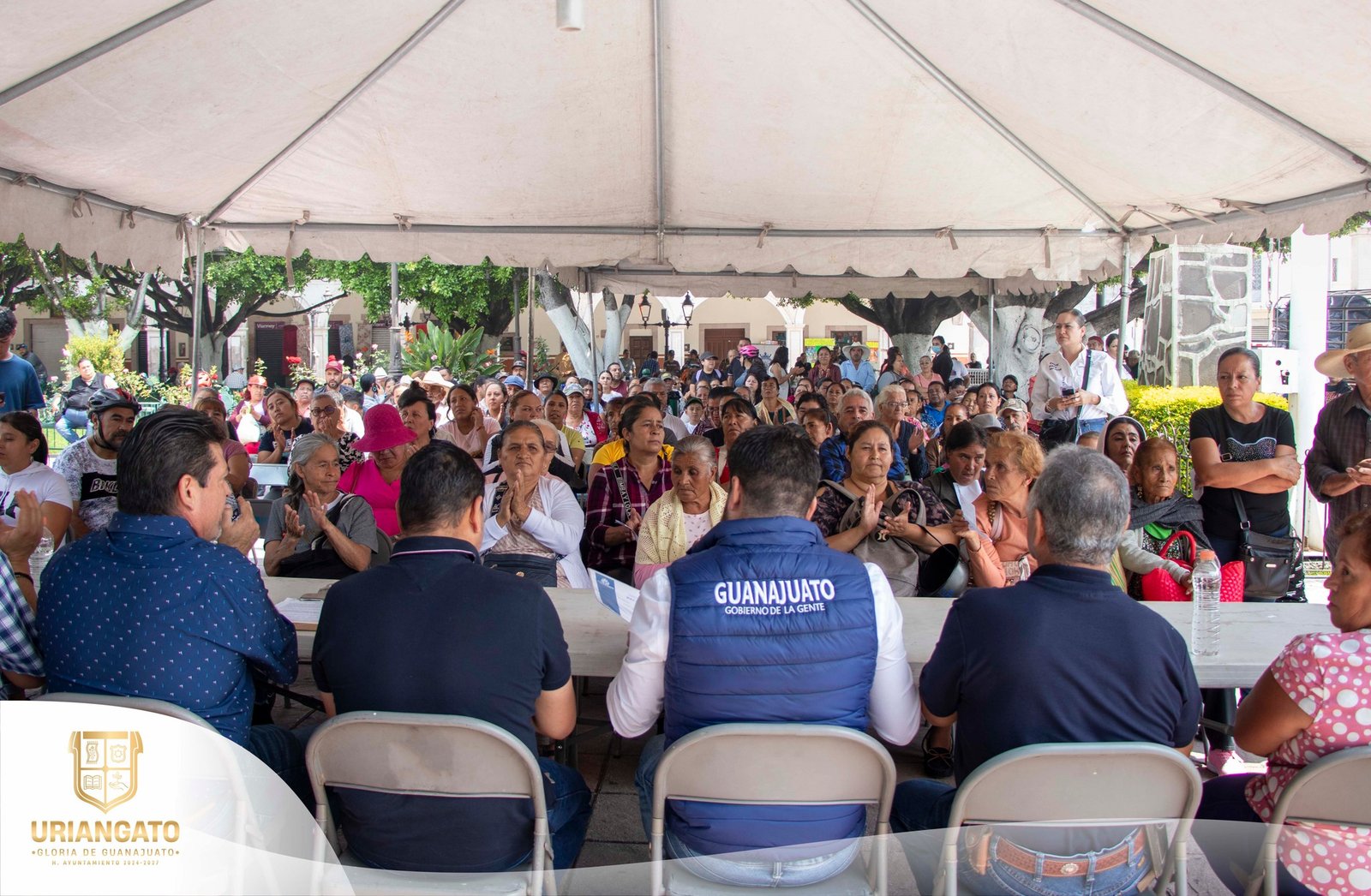 Entrega de aves de traspatio, dentro del programa mi familia productiva