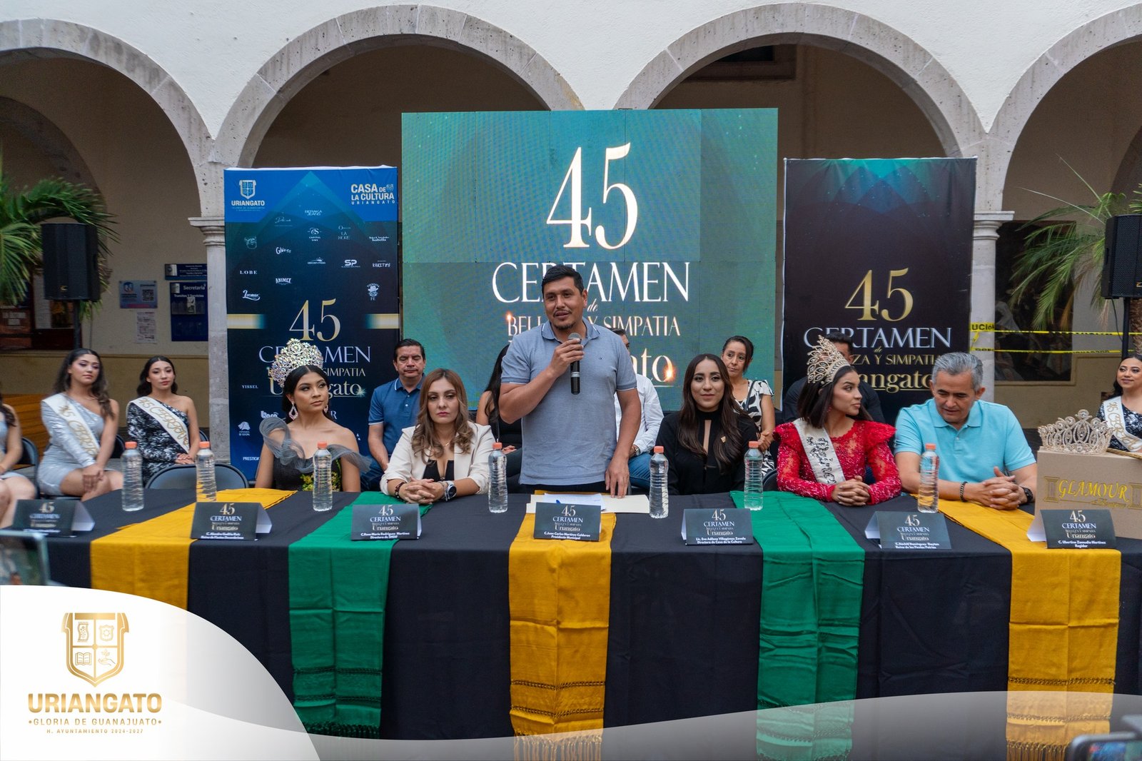 Rueda de Prensa del 45 Certamen de Belleza y Simpatia.