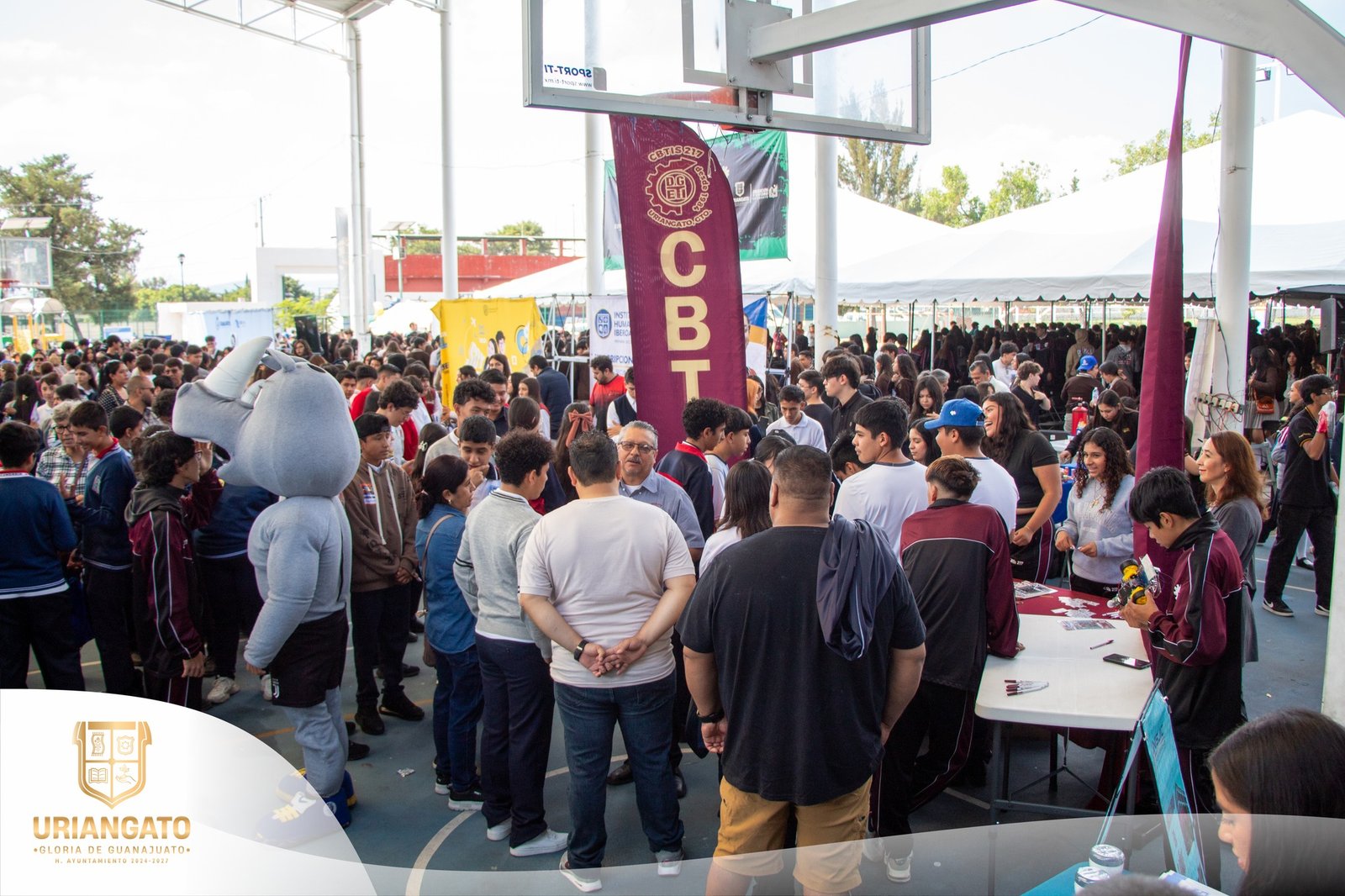  Uriangato fue sede de la Muestra de Orientación Educativa y Profesiográfica RIFATELA 2025.