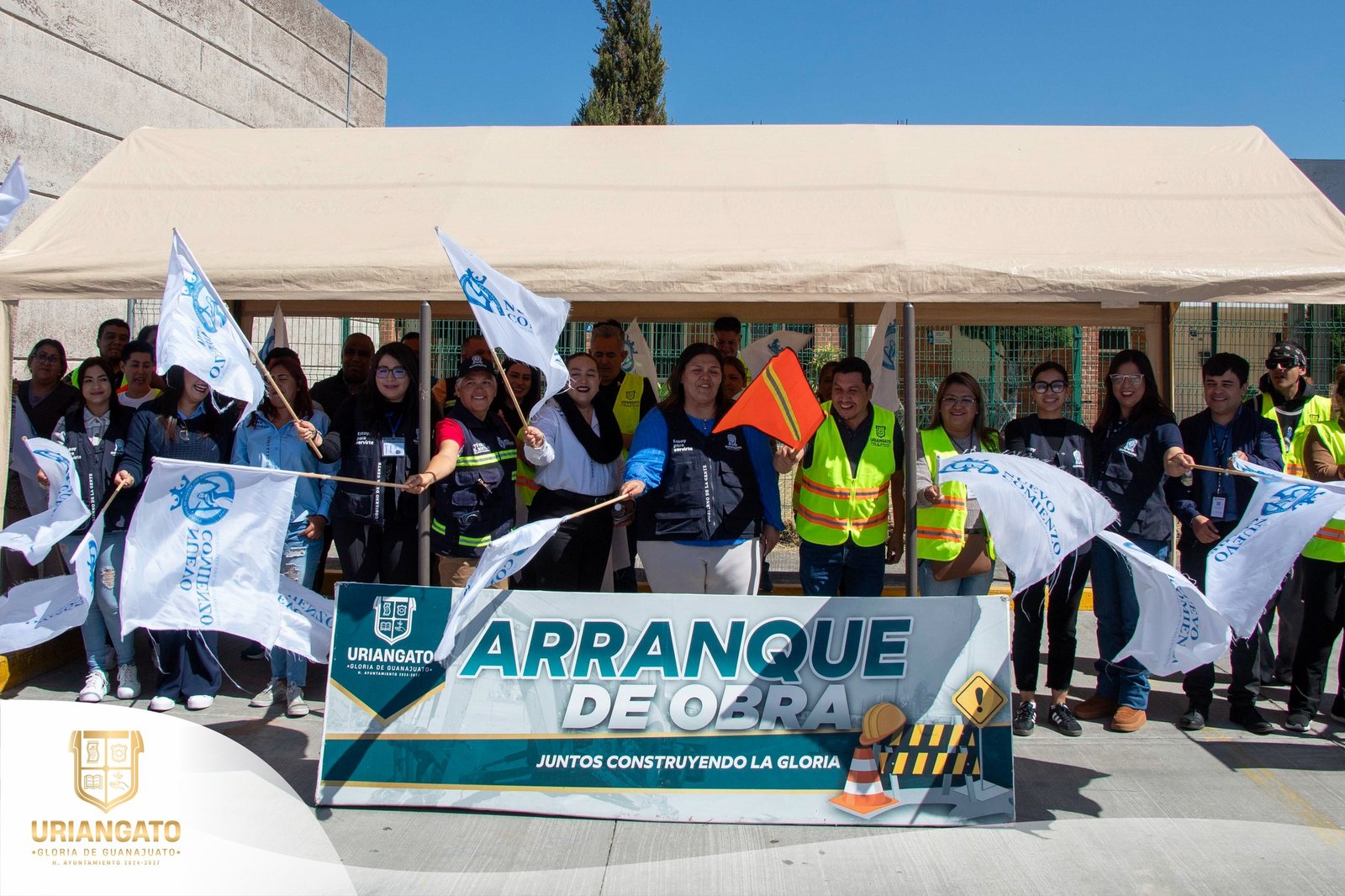 Arranque a una obra dentro del Centro Nuevo Comienzo.