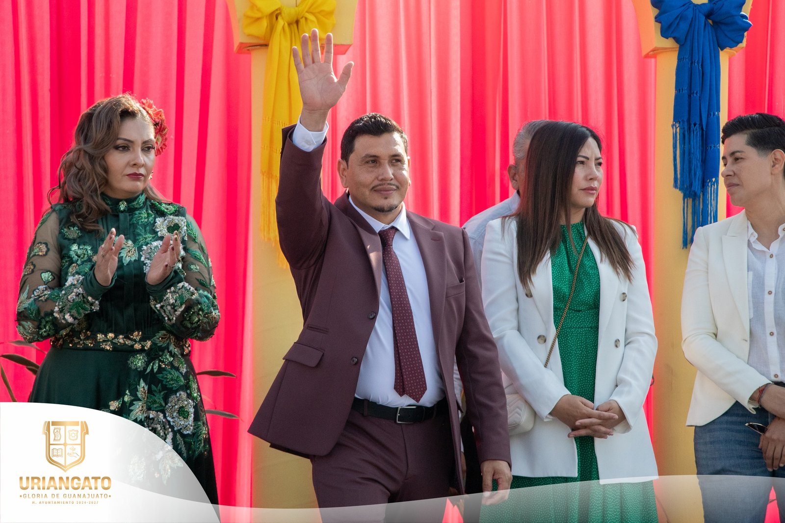 Desfile en conmemoración al Aniversario de la Revolución Mexicana y  Primer Encuentro de Bandas de Guerra