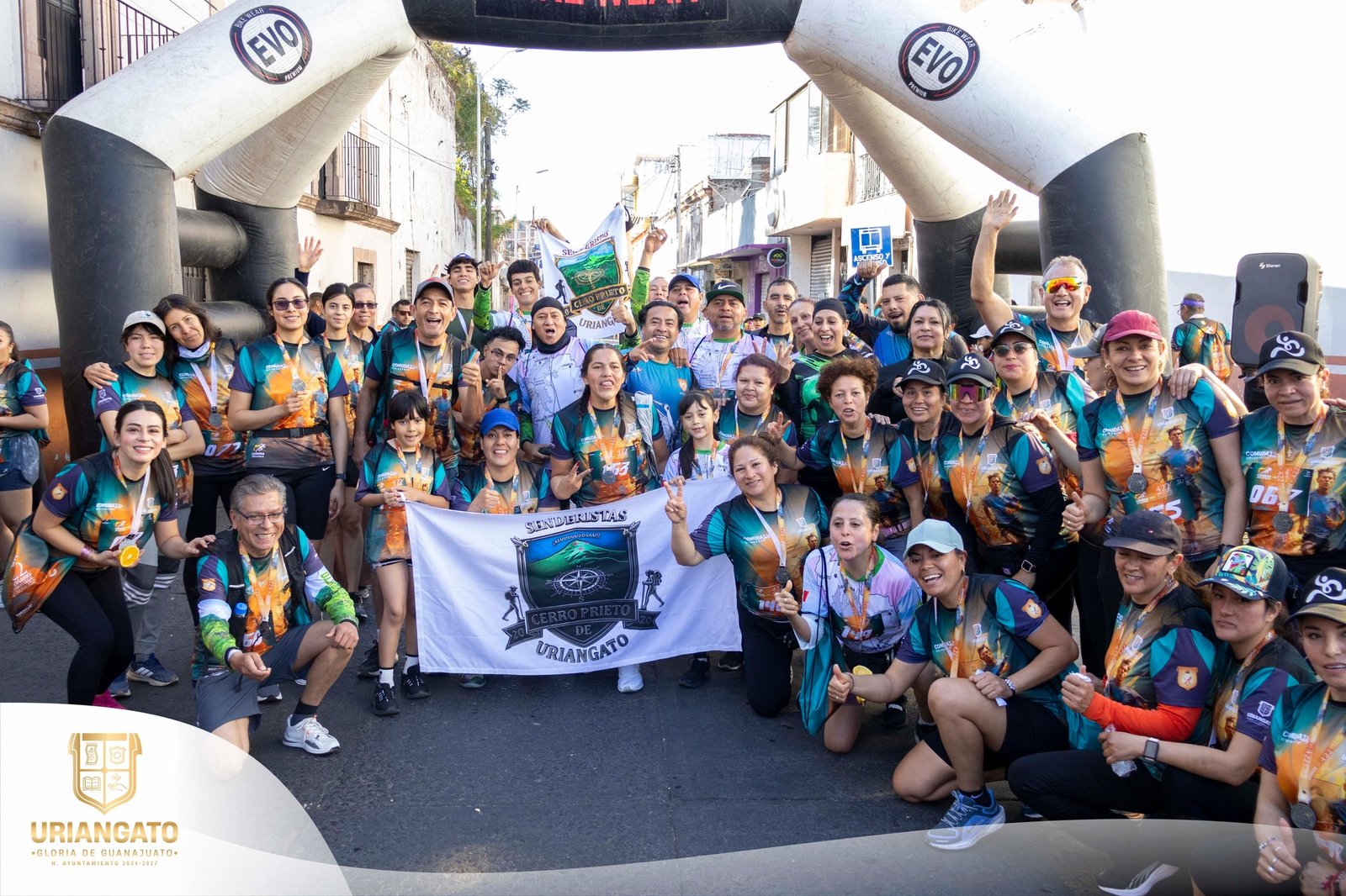 Carrera conmemorando el 422 Aniversario del fundo legal de Uriangato