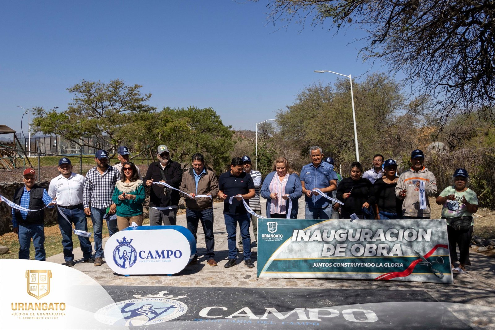  Inauguración de la rehabilitación del camino de Charandaro