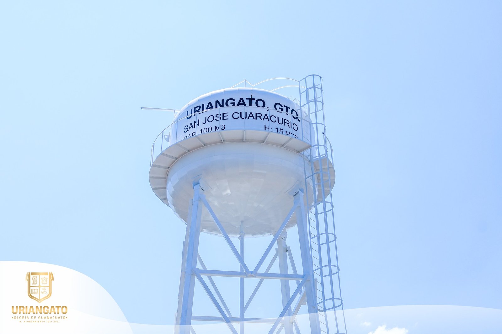 Inauguración deltanque elevado de San José