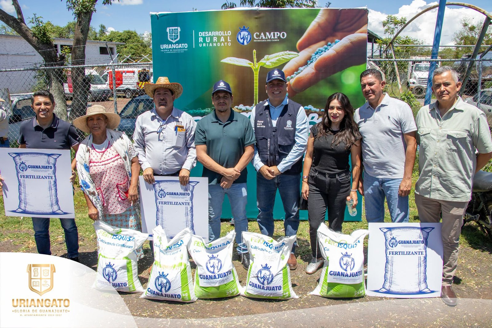 Entrega de fertilizante bajo el programa de Fertilización para el campo 2026