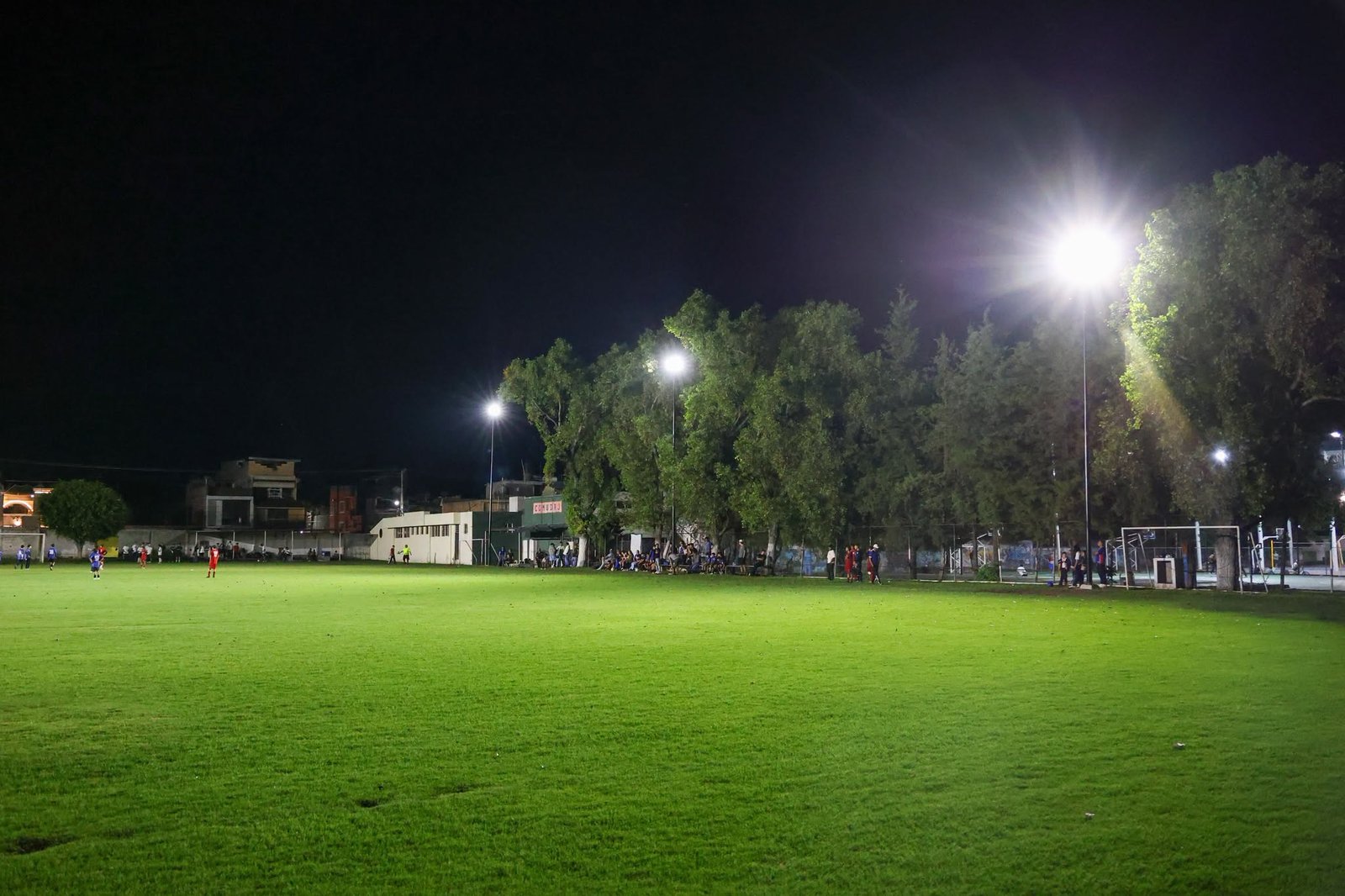 Inauguración del nuevo alumbrado de la cancha de la Deportiva 1