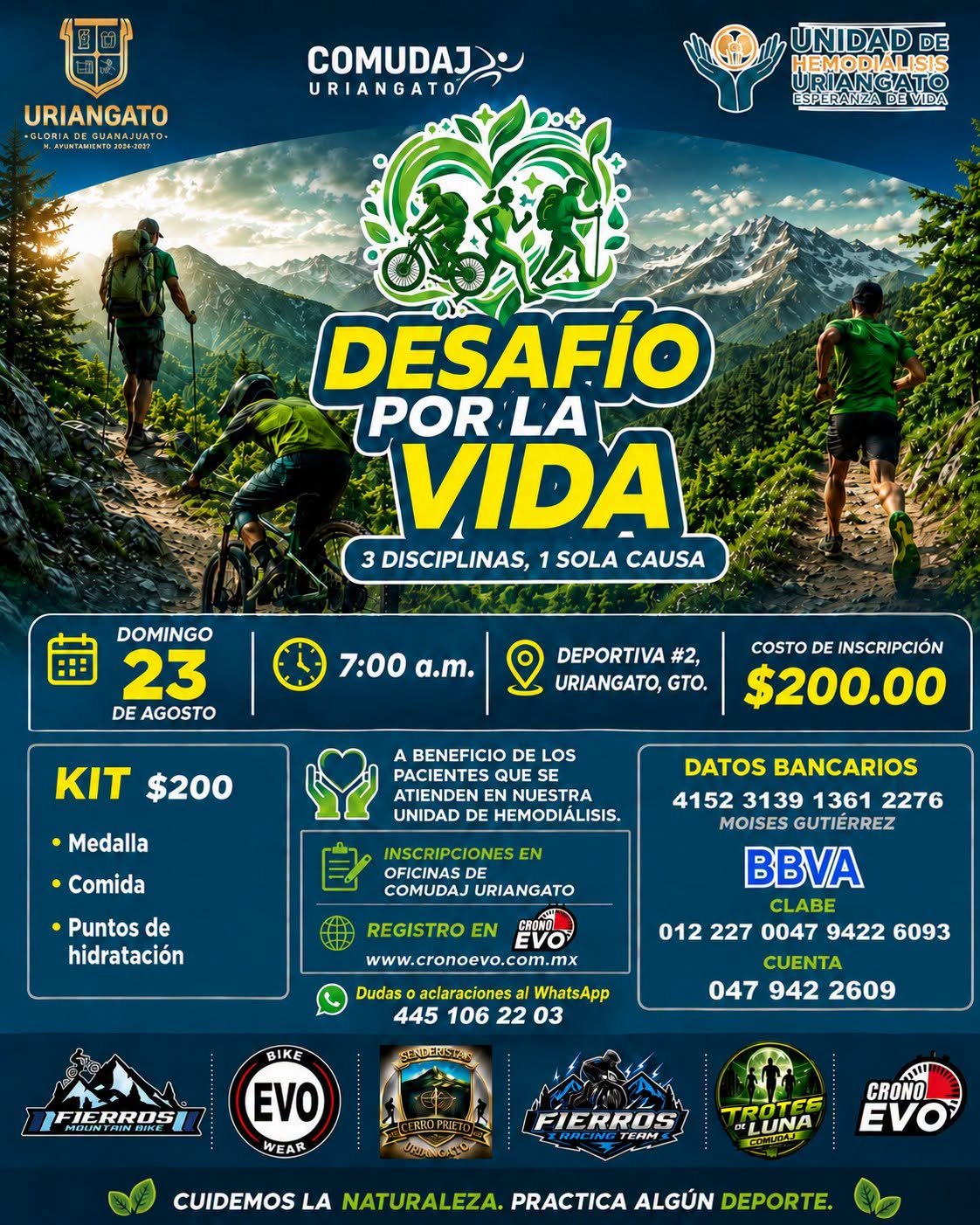 ¡¡Participa en el Desafio por la vida!!