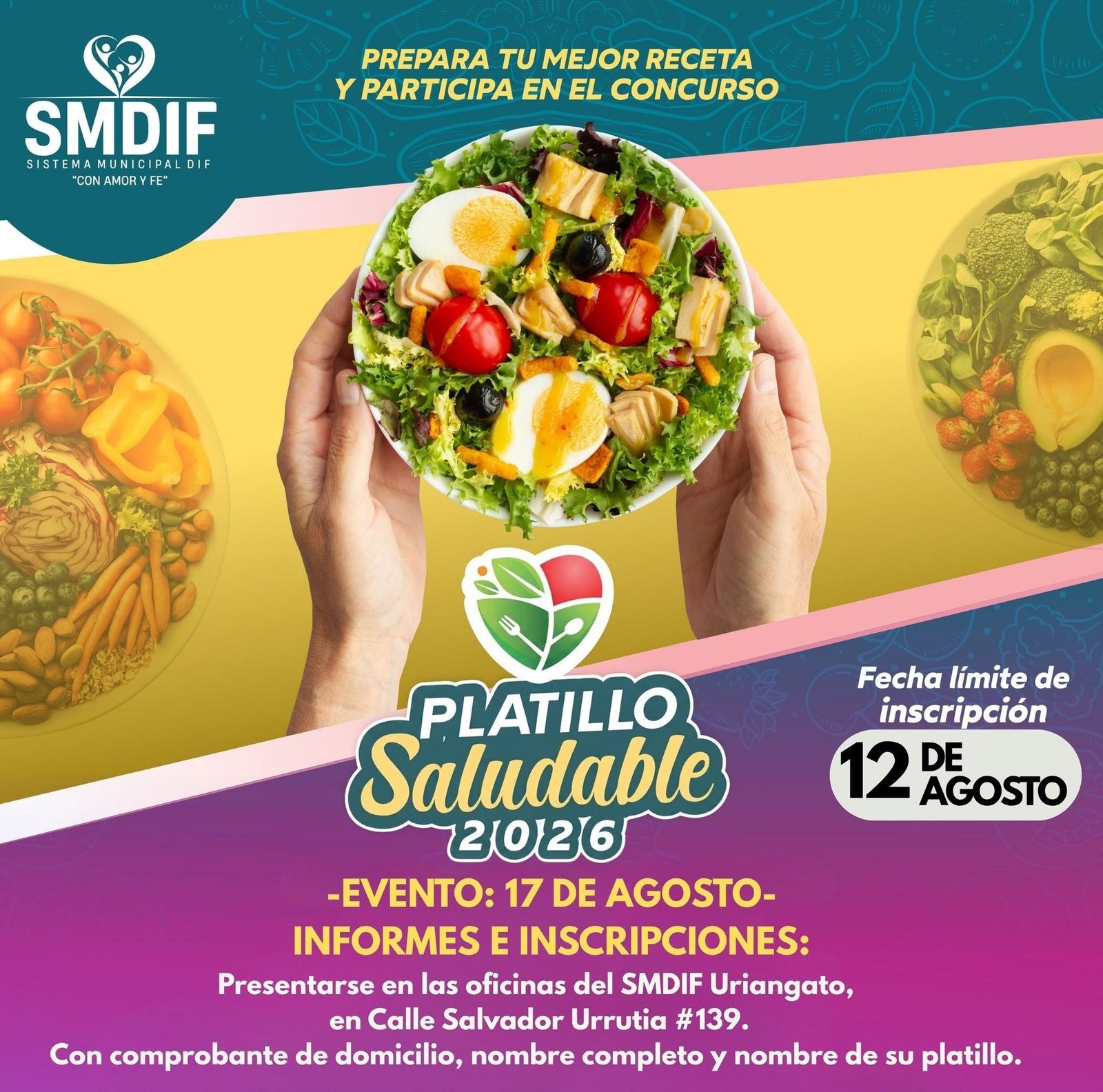 ¡Participa en el concurso Platillo Saludable 2026!