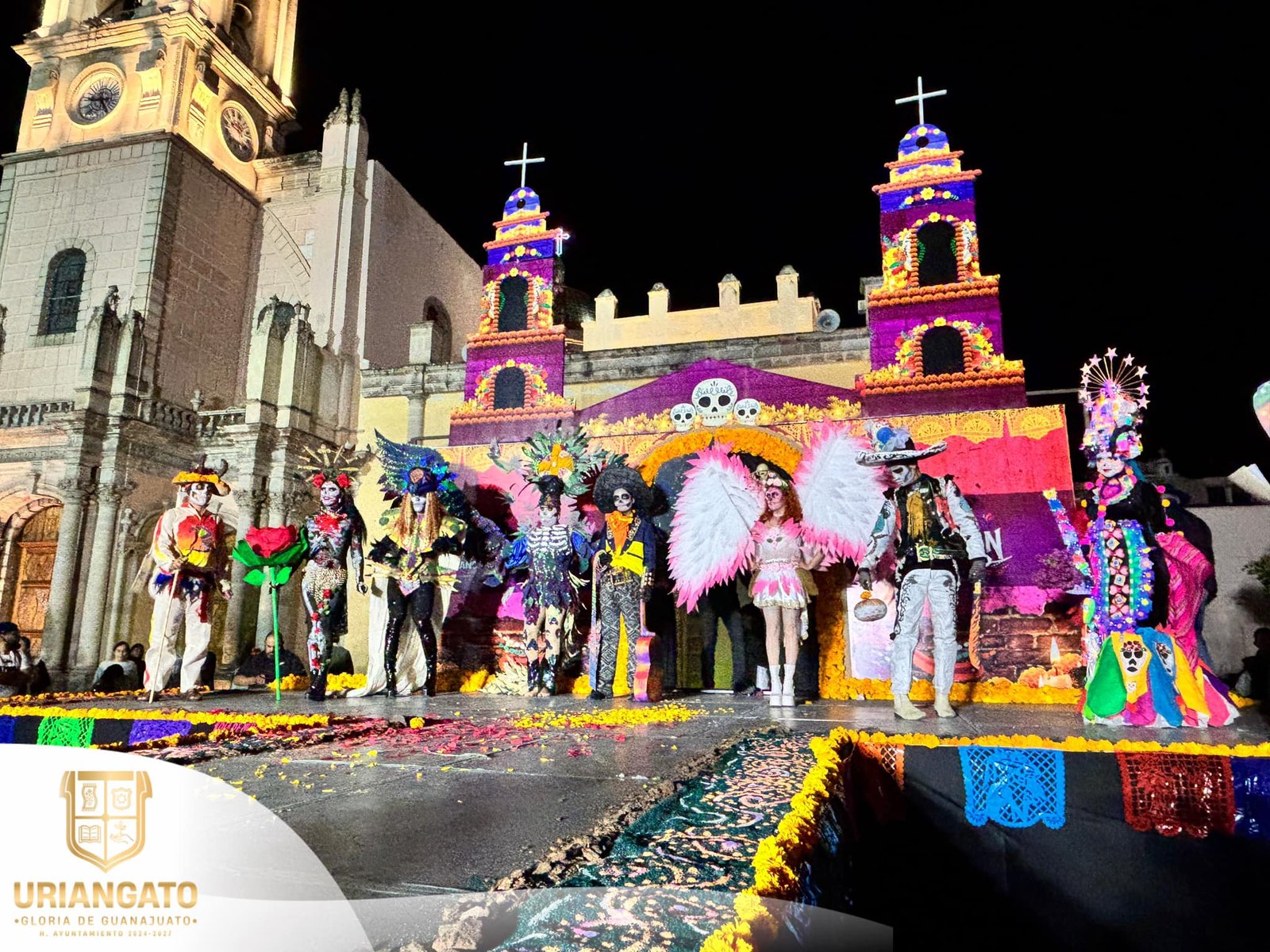 Primer desfile MICTLÁN 2024 y concurso de catrines y catrinas.