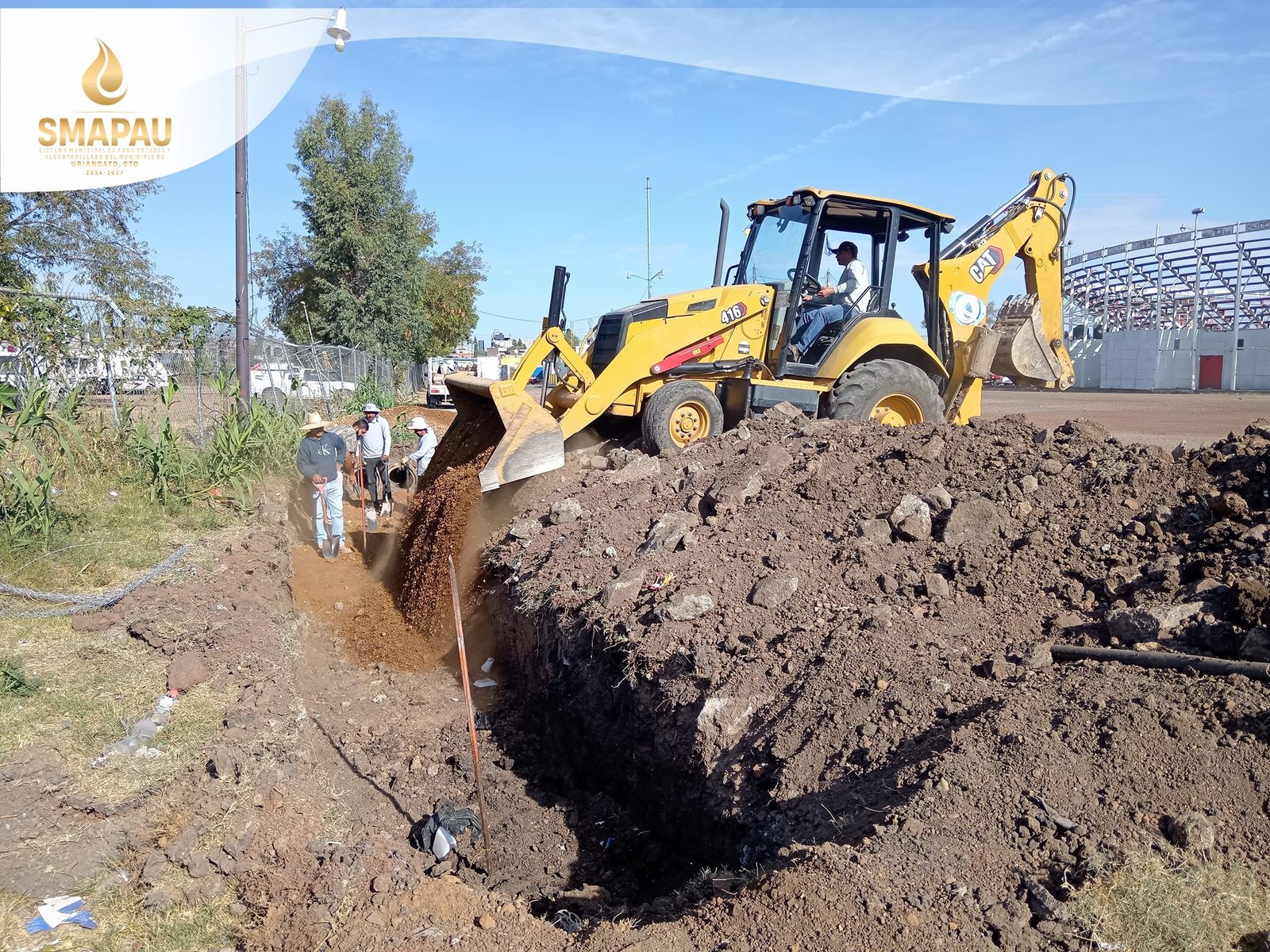 Rehabilitación de drenaje arroyo de tejocotitos