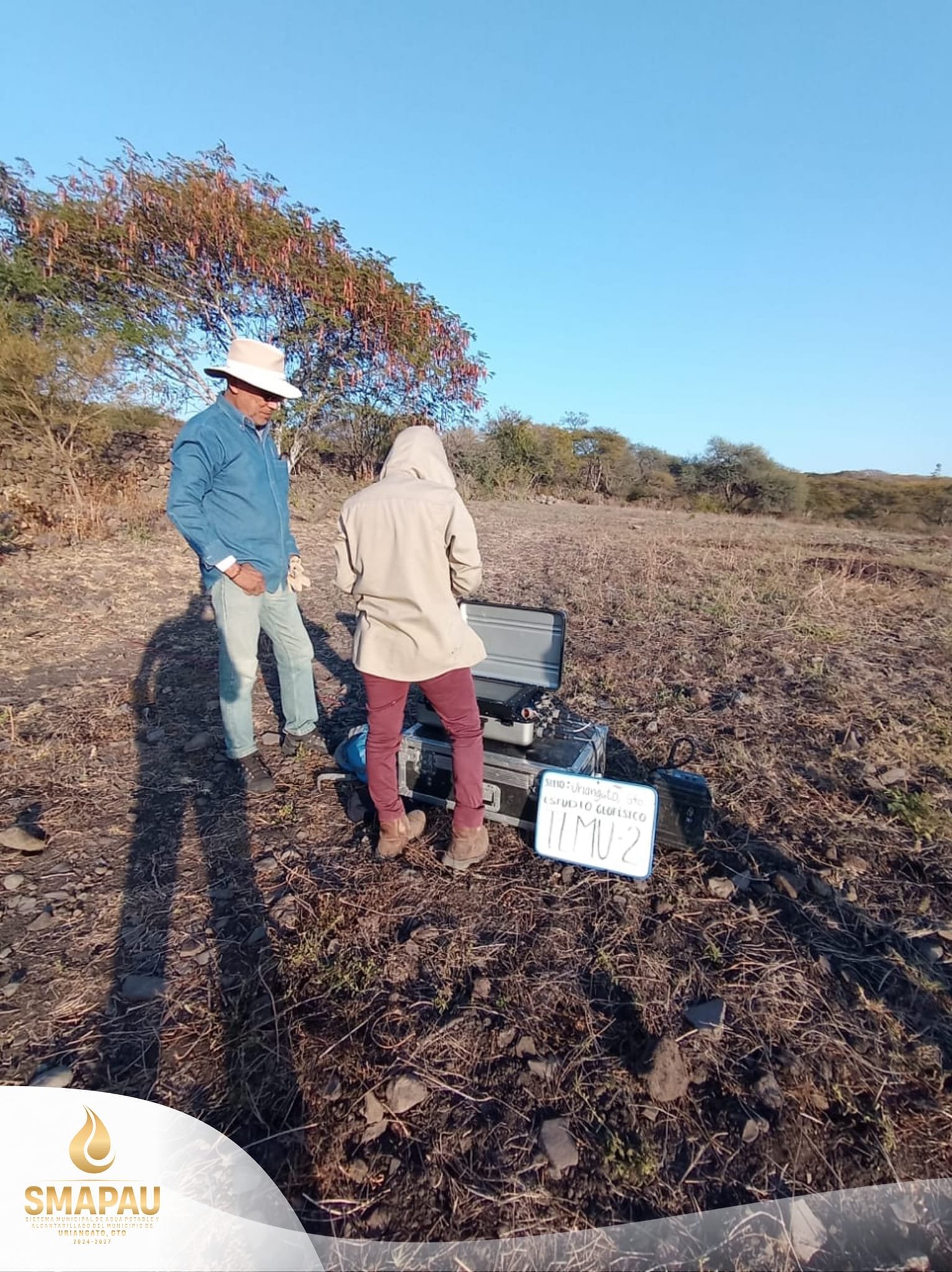 Reubicación de perforación del nuevo pozo del Cuitzillo.💦