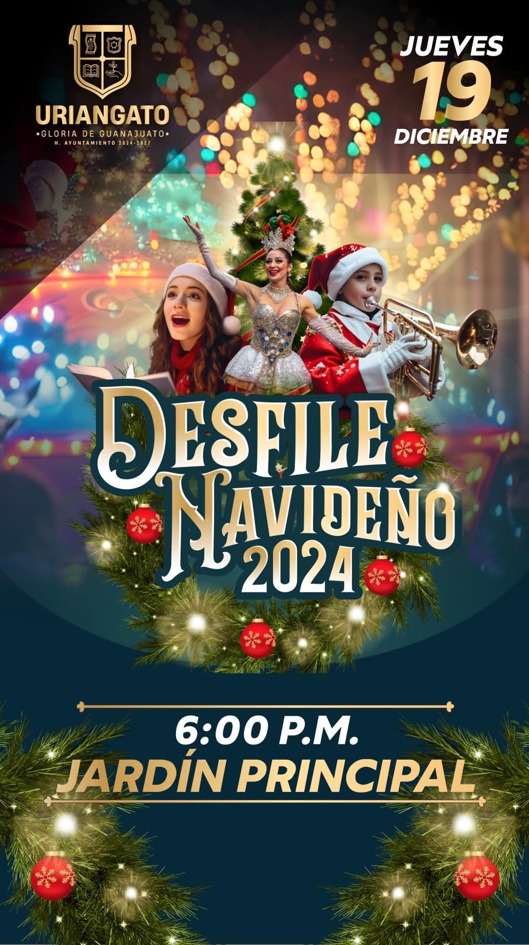 Desfile inauguración de la Feria Decembrina 2024
