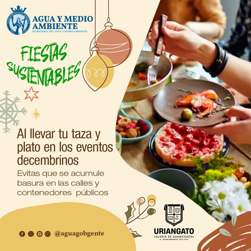Dirección de medio ambiente te invita a qué juntos hagamos el cambio siguiendo las recomendaciones 👇🏻👇🏻 #medioambienteuriangato #uriangatogloriadeguanajuato