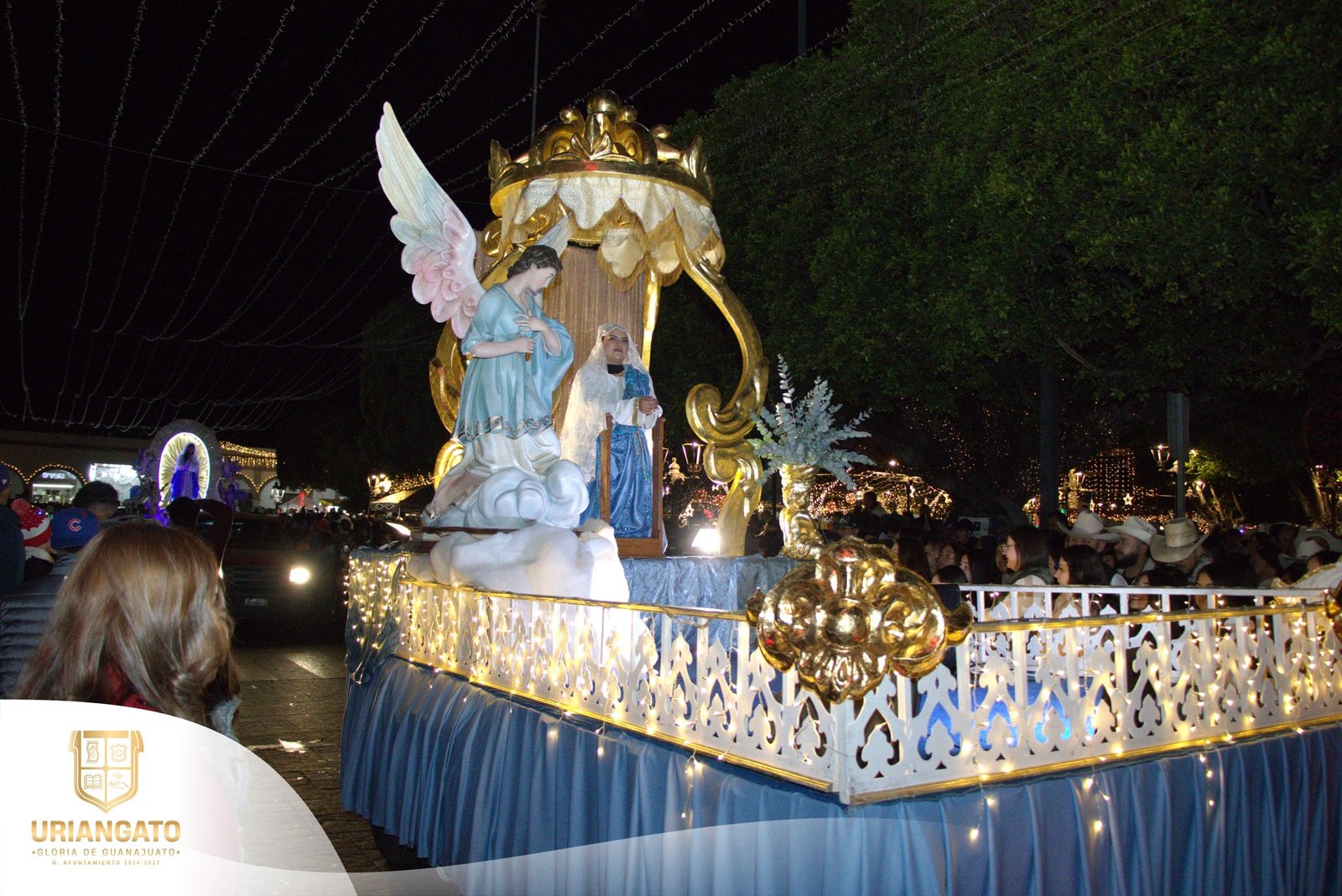 Recorrido tradicional de carros bíblicos Uriangato 2024
