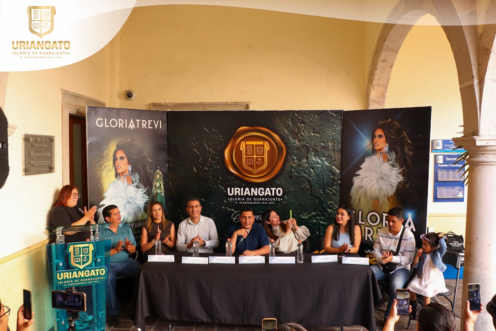 Rueda de prensa aniversario 421 del Fundo Legal de Uriangato