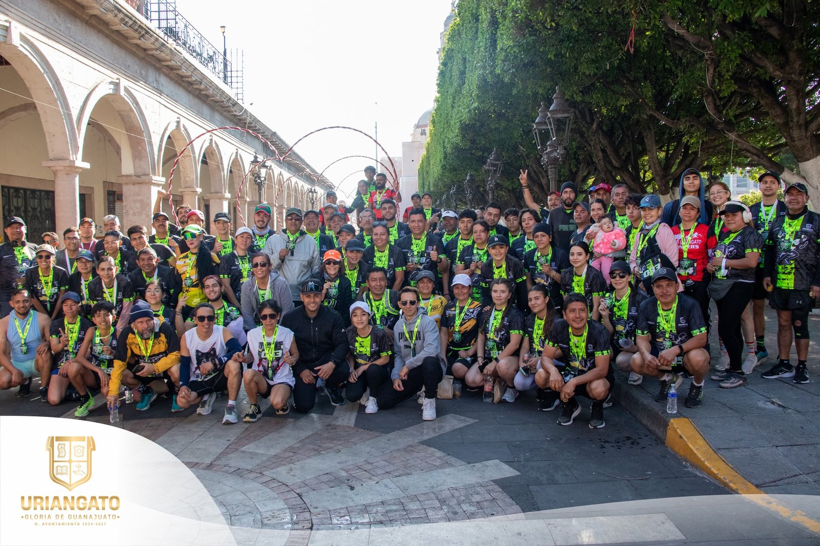 Carrera atlética por el 421 Aniversario de Uriangato