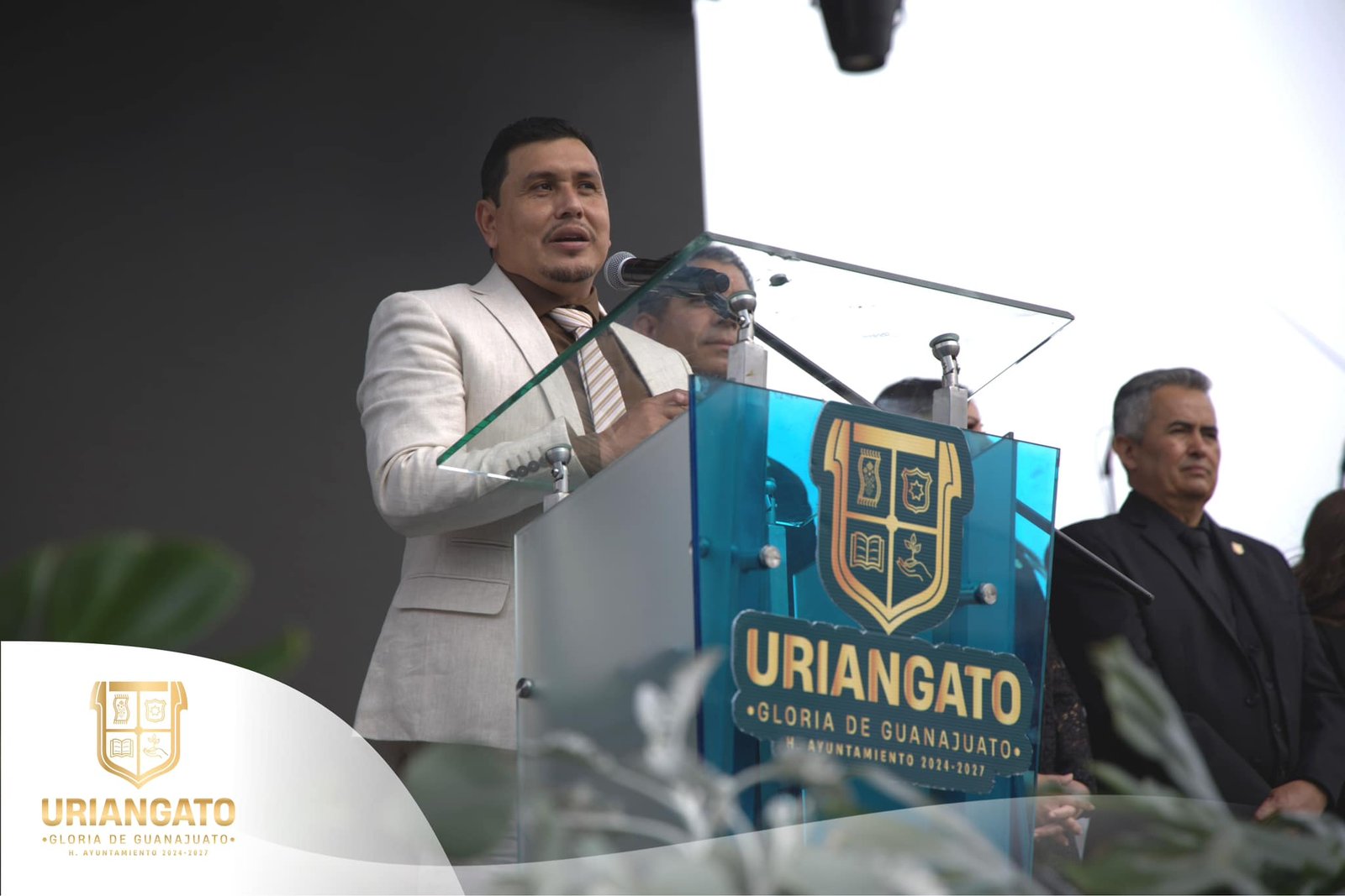 Acto cívico y desfile del 421 Aniversario del Fundo Legal de Uriangato
