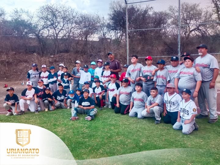 ¡Felicitamos al equipo de beisbol COMUDAJ URIANGATO!