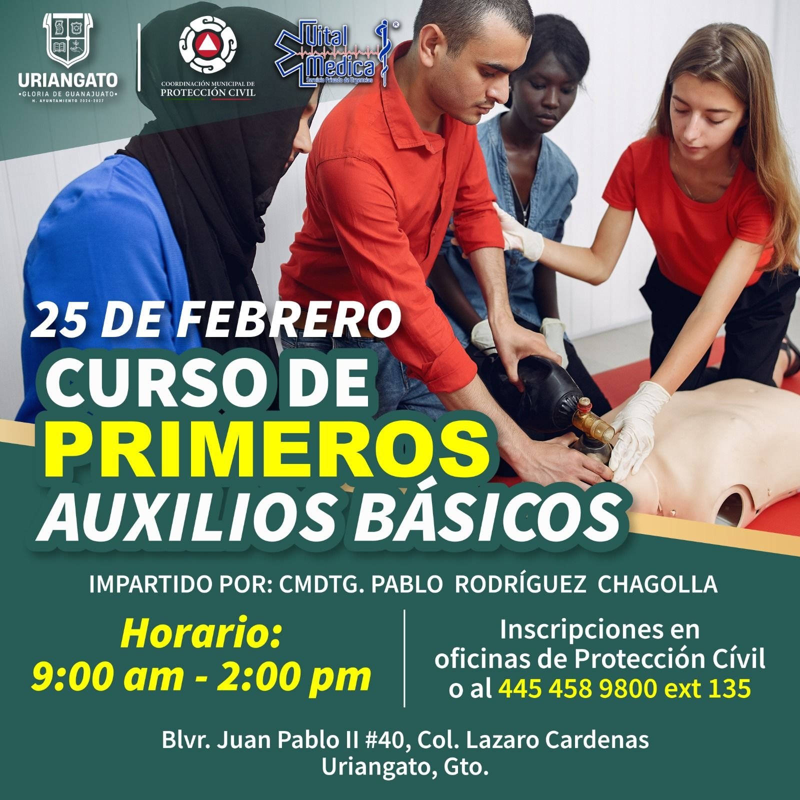 Curso de Primeros Auxilios Básicos