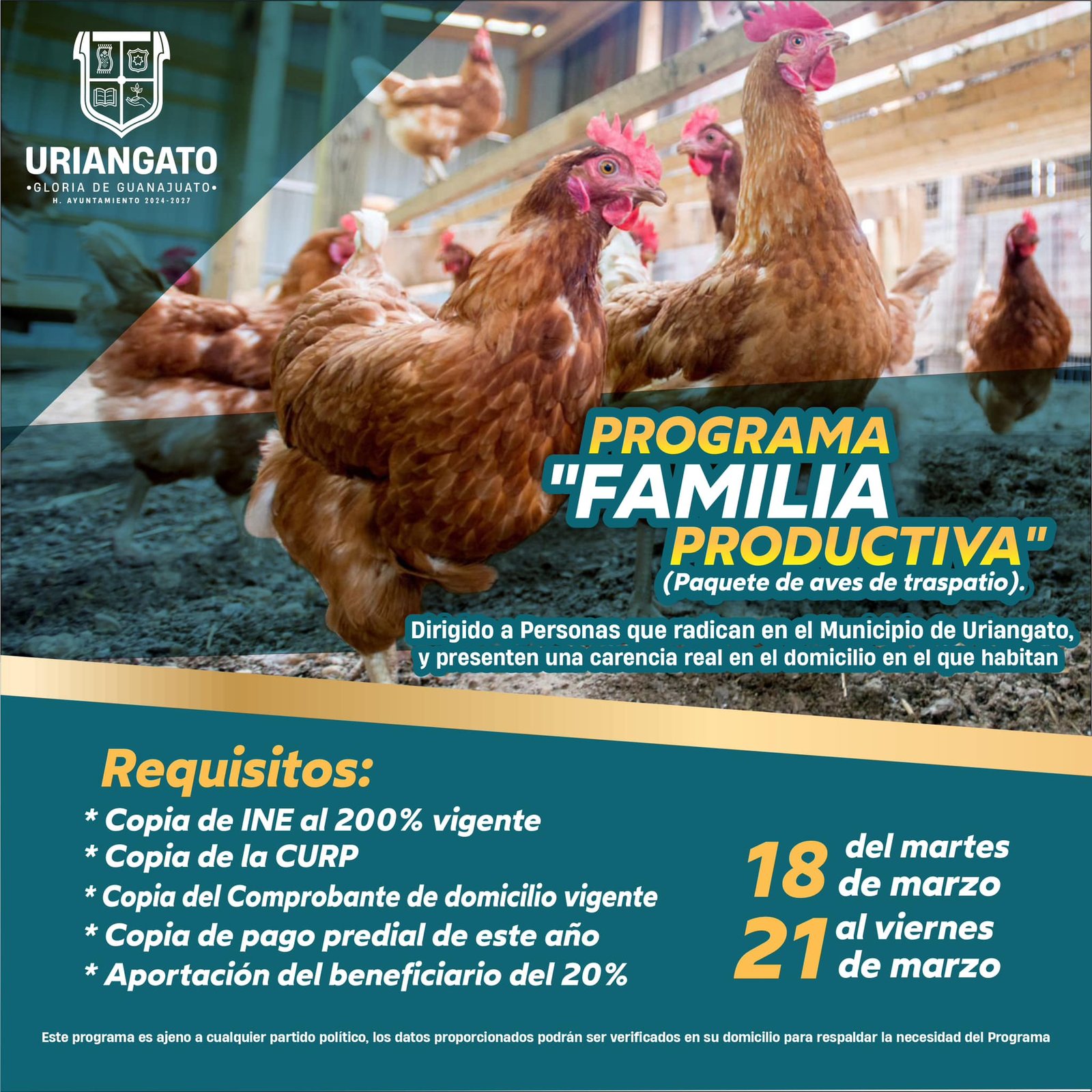 Programa "Familia Productiva"