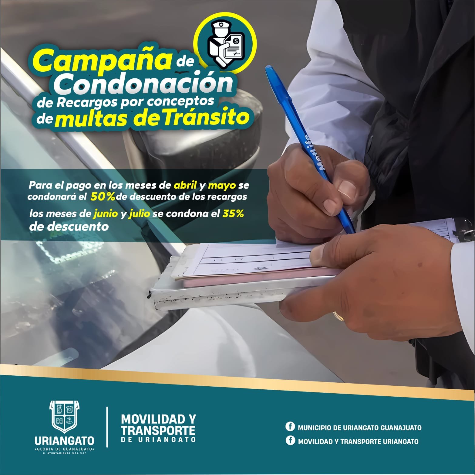CAMPAÑA DE CONDONACIÓN DE RECARGOS DE MULTAS.