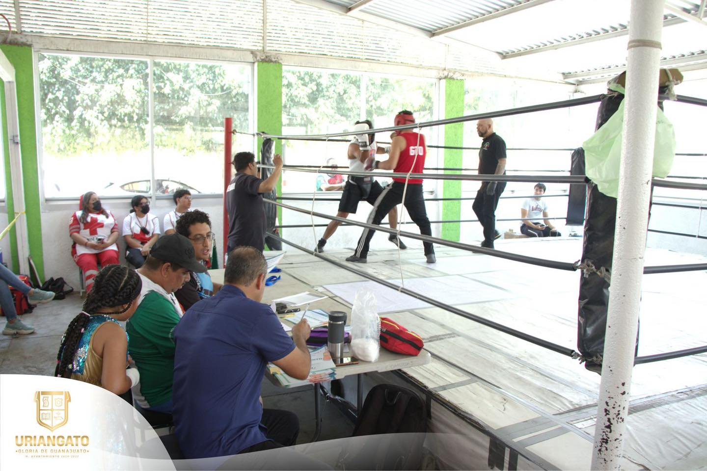 Comudaj realizo Sparring de Box por el día del niños