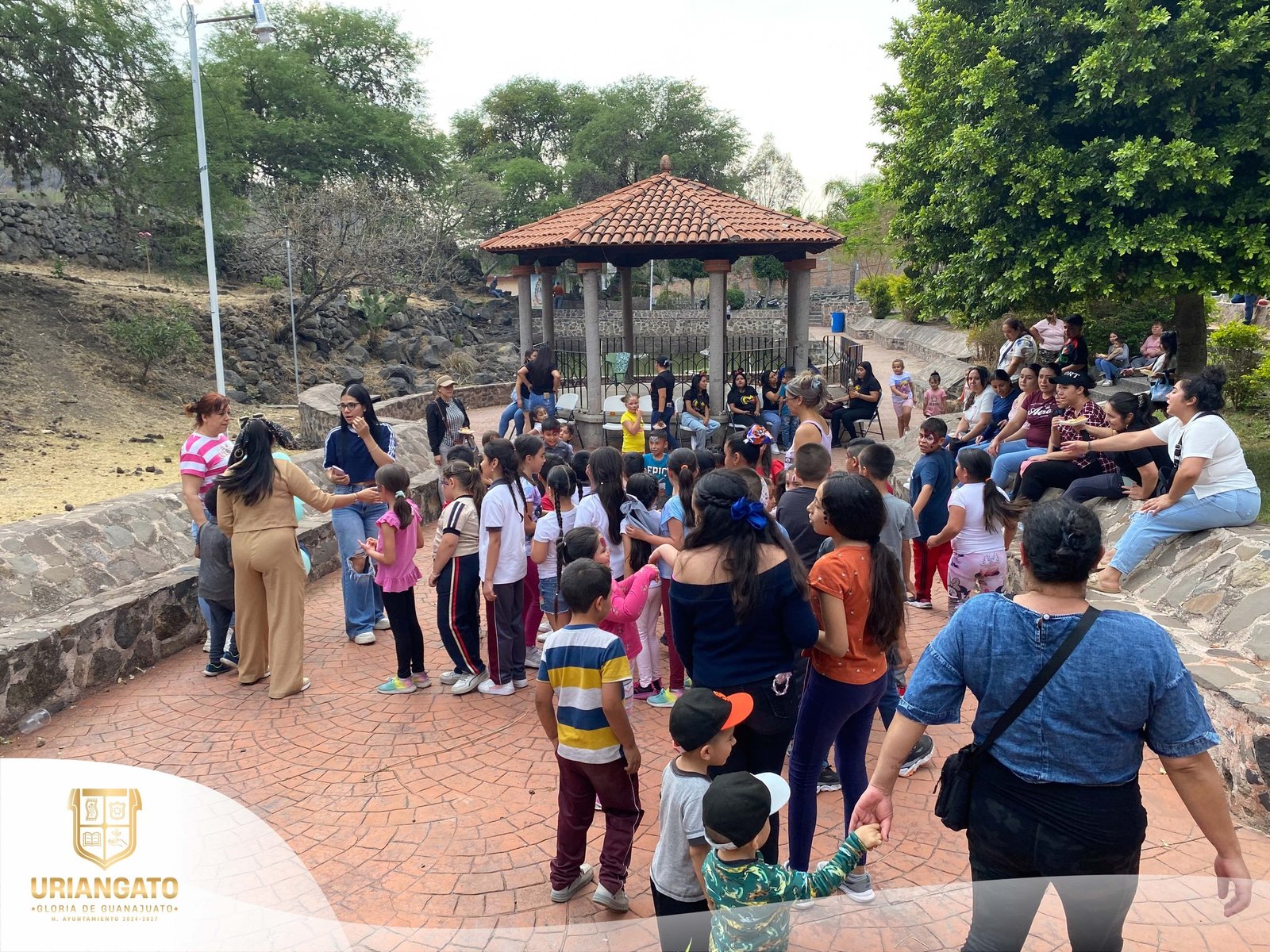 Celebración del día del niño en las comunidades más alejadas del municipio