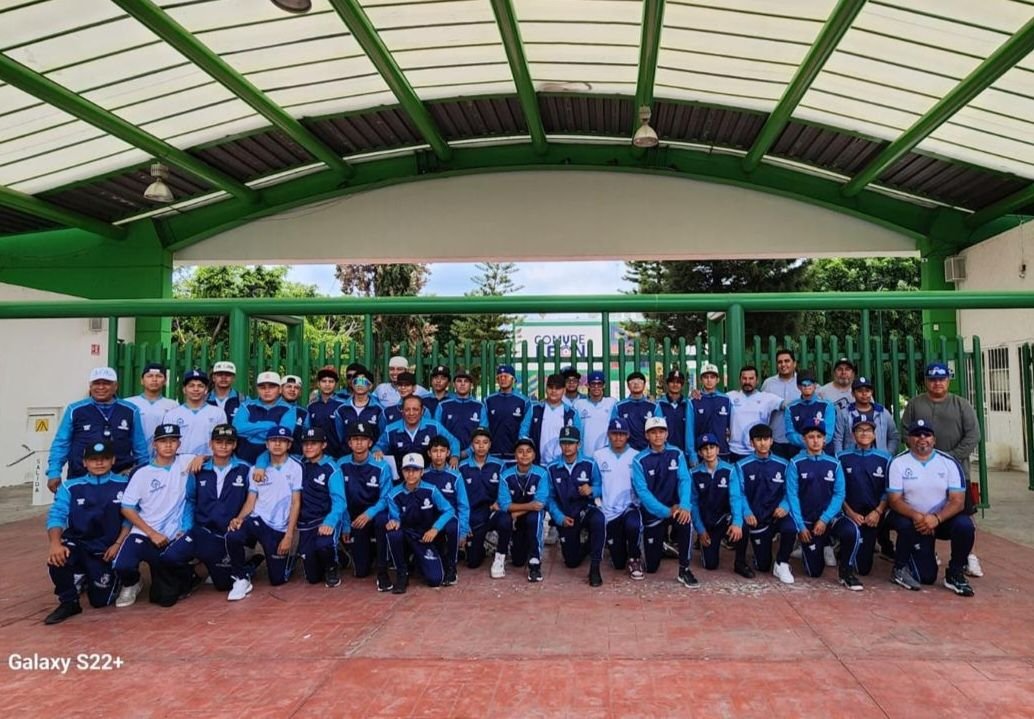 Atletas de béisbol que represen a Uriangato y a Guanajuato en la Olimpiada Nacional 2025