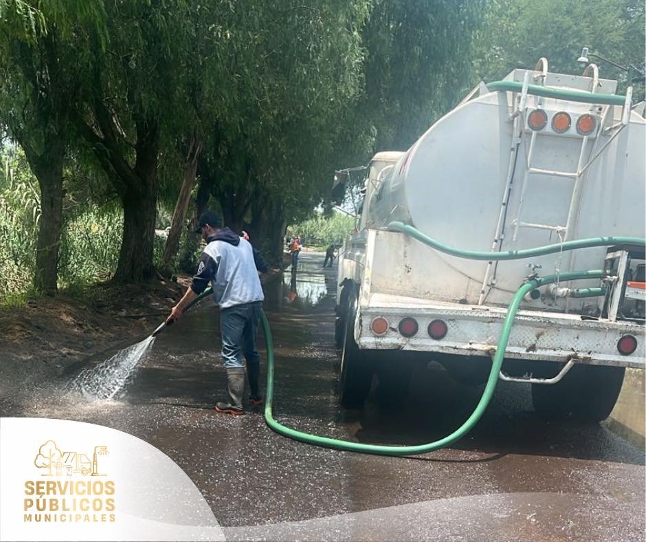 Limpieza preventiva en Av. López Arévalo